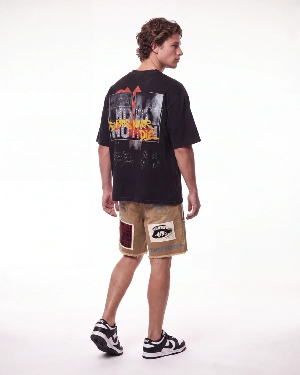 Mixed Emotions Tunes Tee Black